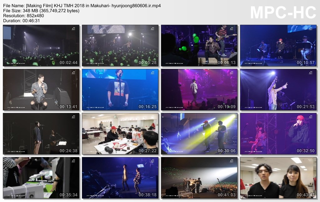 Making Film] KHJ TMH 2018 in Makuhari- hyunjoong860606.ir]